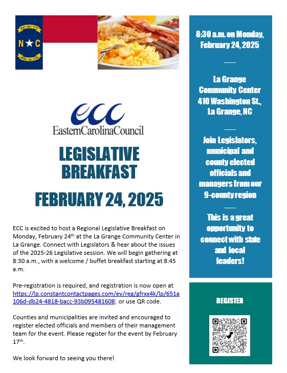 Legislative Breakfast - ECC - Flyer - 2025